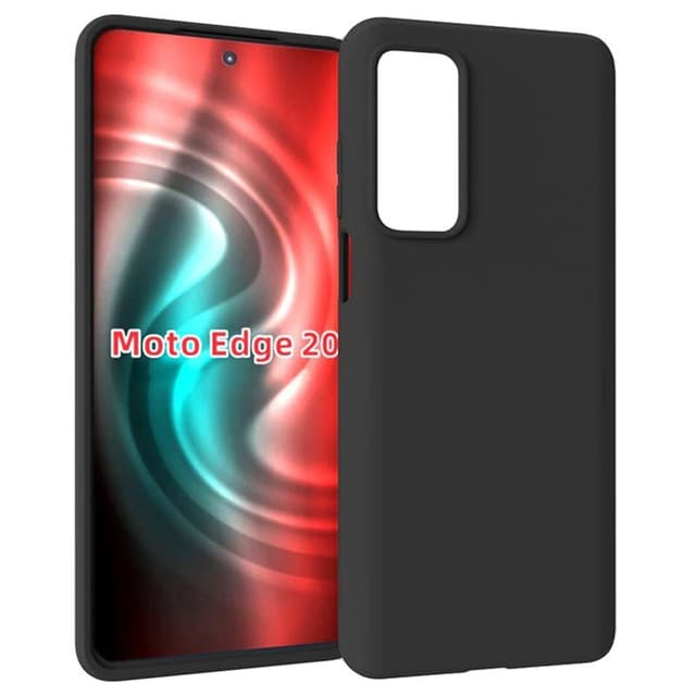 Silikonikuori Motorola Edge 20 - musta
