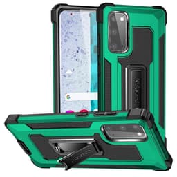 Jazz Iskunkestäva kuori 2i1 Samsung Galaxy S20  - vihreä