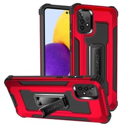Jazz Iskunkestäva kuori 2i1 Samsung Galaxy A52 5G  - punainen