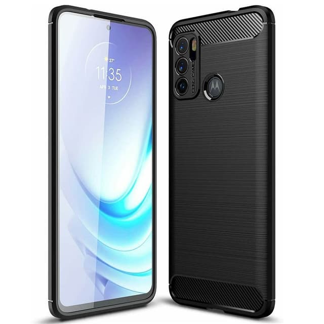 Børstet silikone cover Mororola Moto G60S