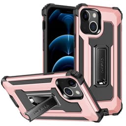 Jazz Iskunkestäva kuori 2i1 Apple iPhone 13  - Ruusukulta