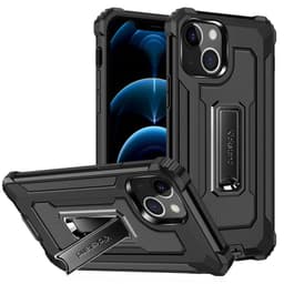 Jazz Iskunkestäva kuori 2i1 Apple iPhone 13  - musta