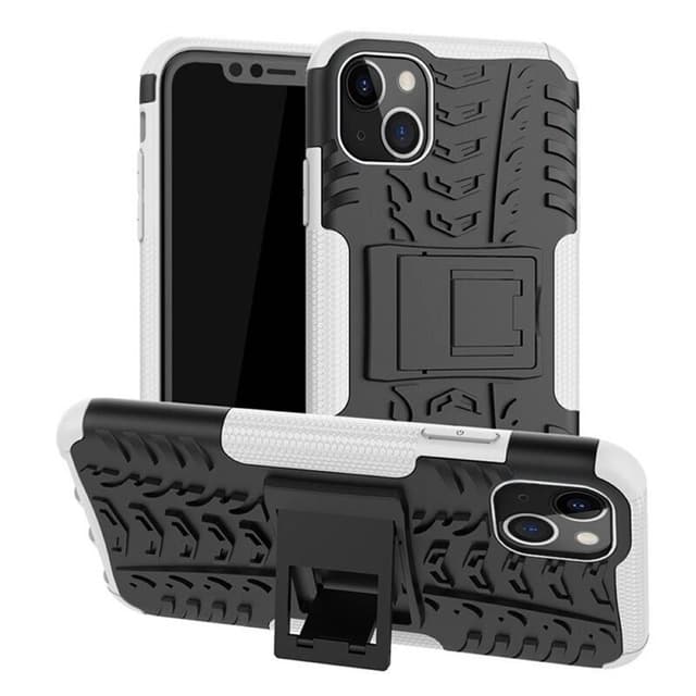 Stødtæt cover med stativ Apple iPhone 13  - hvid