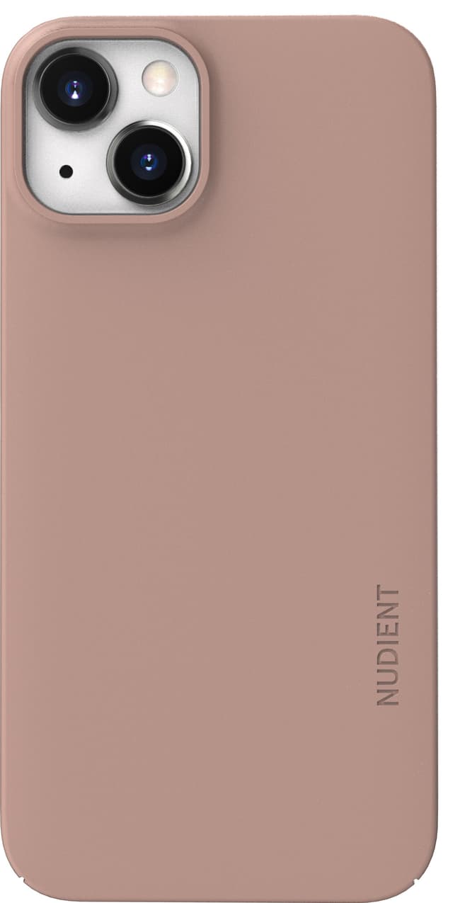 Nudient Thin v3 iPhone 13 cover (pink)