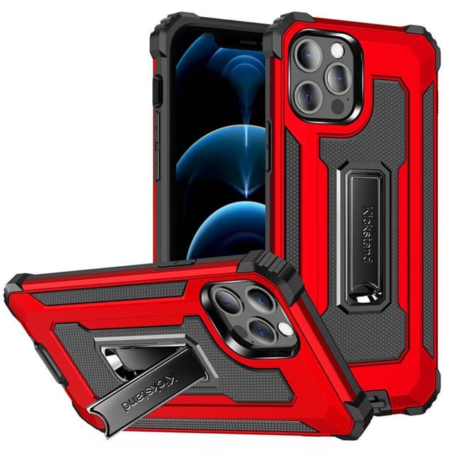 Jazz Stødsikker cover 2in1 Apple iPhone 13 Pro Max  - rød