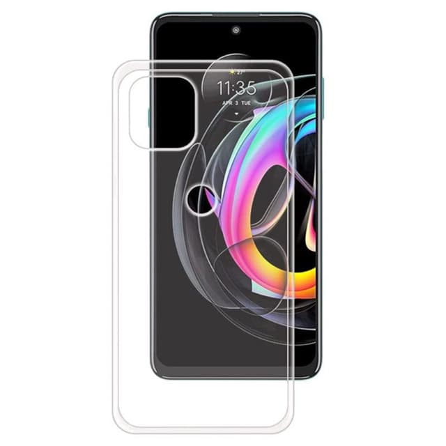 Silikonikotelo läpinäkyvä Motorola Edge 20 Lite