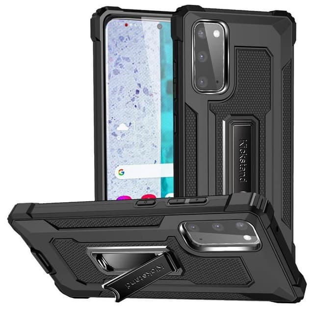Jazz Iskunkestäva kuori 2i1 Samsung Galaxy S20  - musta