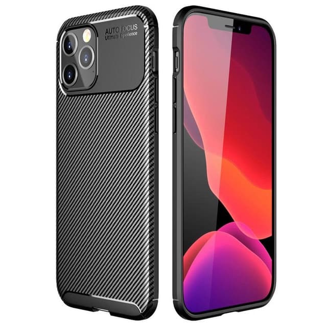 Carbon silikoni kuori Apple iPhone 13 Pro Max  - musta