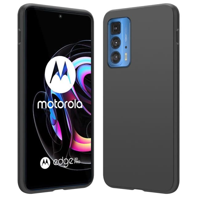 Silikon skal Motorola Edge 20 Pro - Svart