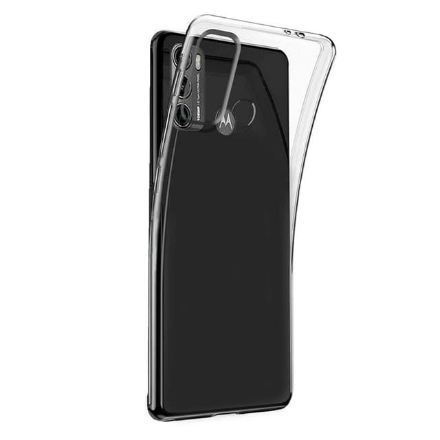 Silikonikotelo läpinäkyvä Motorola Moto G60S