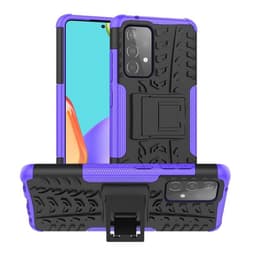 Stødbestandigt cover med stativ Samsung Galaxy A52s 5G  - lilla