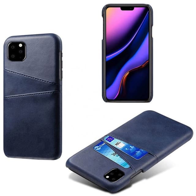 Retro cover med slots Apple iPhone 13 Pro (6.1")  - blå
