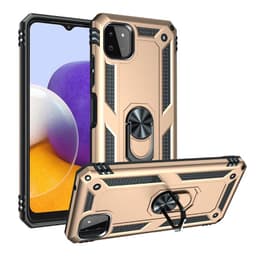 Sergeant Ring kotelo Samsung Galaxy A22 5G  - kulta