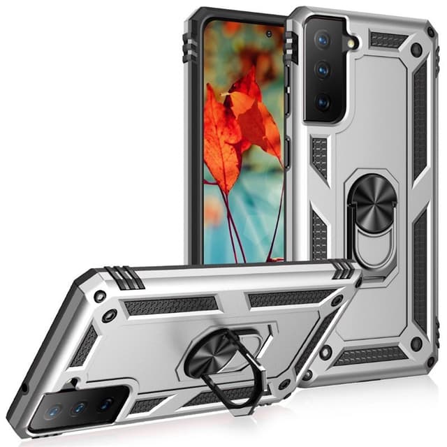 Sergeant Ring Case Samsung Galaxy S21 FE  - Silver