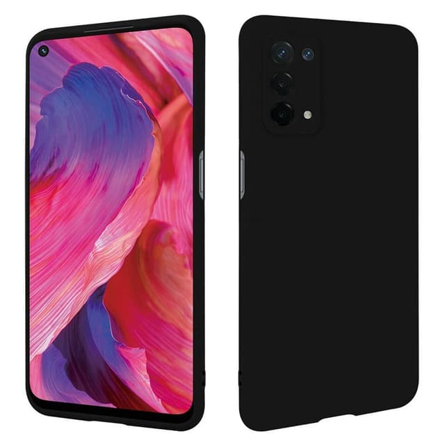 Silikonikuori Oppo A54 5G - musta
