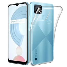 Silikonikotelo läpinäkyvä Realme C21