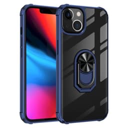 Clear Ring Cover Apple iPhone 13  - blå