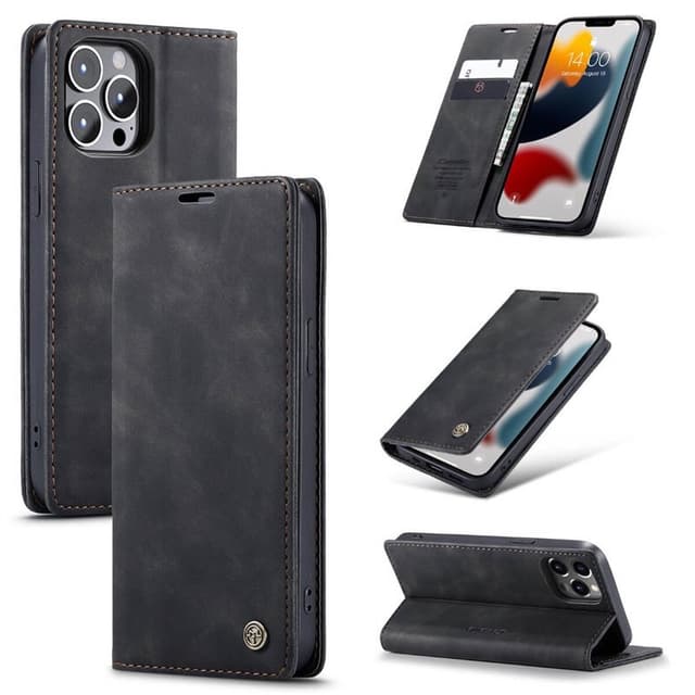 CaseMe Smart FlipCase Apple iPhone 13 Pro  - Svart