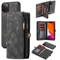 Multiplånbok CaseMe 11-kort Apple iPhone 13 Pro Max  - Svart/Grå