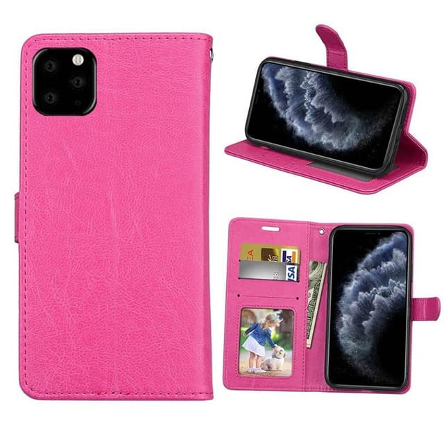Mobil tegnebog 3-kort Apple iPhone 13 Pro (6.1")  - lyserød