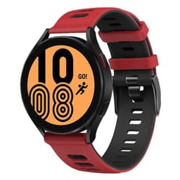 Twin Sport Armband Samsung Galaxy Watch 4 (44mm)- Rød/sort