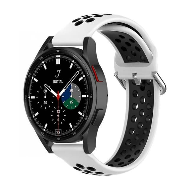 EBN Sport Armband Samsung Galaxy Watch 4 Classic 46mm - Vit/svart