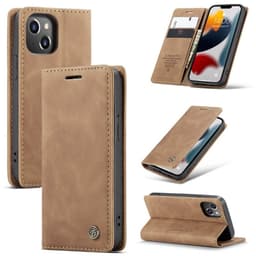 CaseMe Smart FlipCase Apple iPhone 13  - Brun