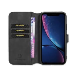 DG-Ming Lompakkokotelo 3-kortti Apple iPhone 13 mini  - musta