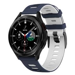 Twin Sport Armband Samsung Galaxy Watch 4 Classic (46mm) - Blå/vit
