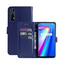 Lompakkokotelo 3-kortti Realme 7 4G  - tumma