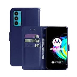 Lommebokdeksel 3-kort Motorola Edge 20  - Mørke blå