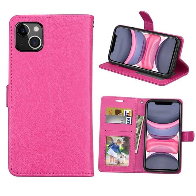 Lommebokdeksel 3-kort Apple iPhone 13 mini  - Rosa
