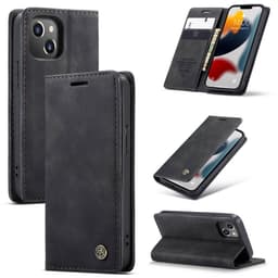 CaseMe Smart FlipCase Apple iPhone 13  - musta