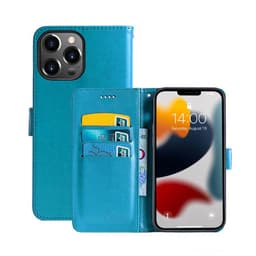 Apple iPhone 13 Pro Lompakkokotelo 3-kortti  - Vaaleansininen
