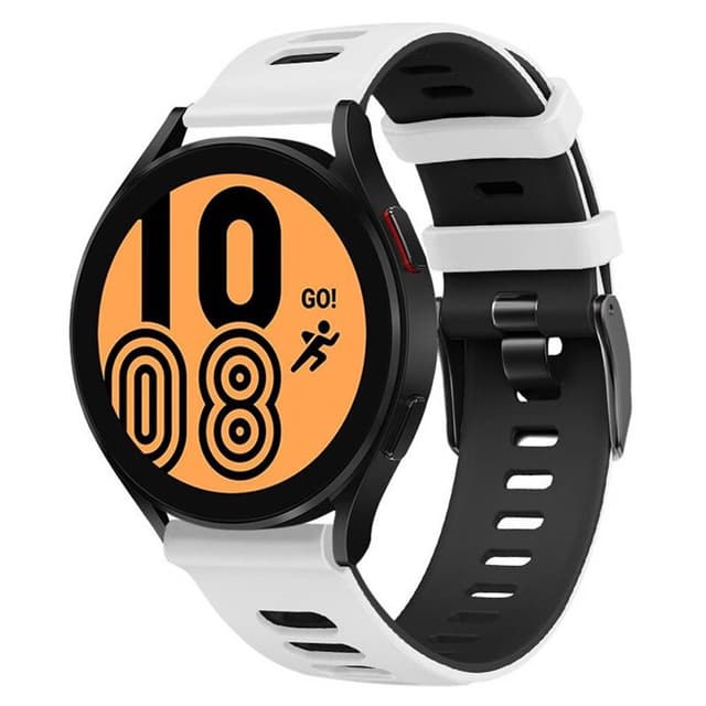 Twin Sport Armband Samsung Galaxy Watch 4 (44mm) - Hvit/svart