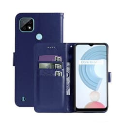 Lompakkokotelo 3-kortti Realme C21  - tumma