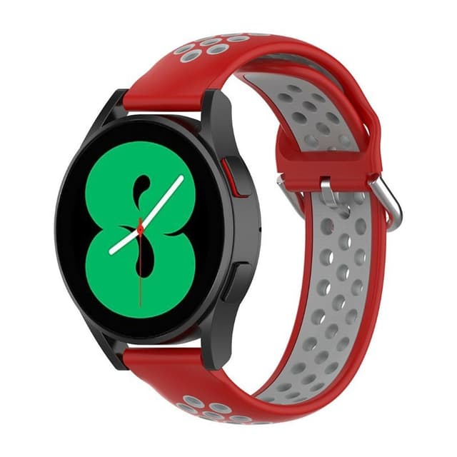 EBN Sport Rannekoru Samsung Galaxy Watch 4 44mm - Punainen/ Harmaa