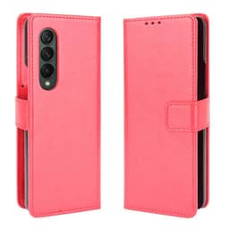 Lommebokdeksel 1-kort Samsung Galaxy Z Fold 3  - RØD