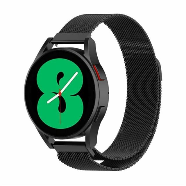 Milanese Rannekoru Samsung Galaxy Watch 4 (40/44mm) - Musta