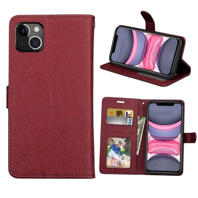 Lommebokdeksel 3-kort Apple iPhone 13  - brun