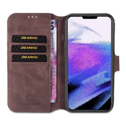 DG-Ming 3-korttinen mobiililompakko Apple iPhone 13 Pro (6.1 ")  - kah