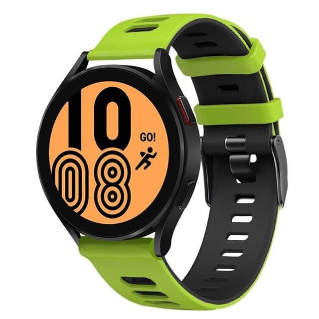 Twin Sport Armband Samsung Galaxy Watch 4 (44mm) - Lime/svart