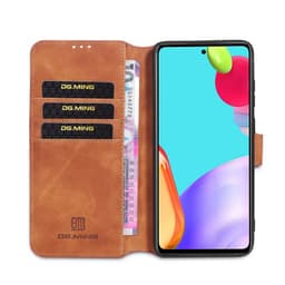 DG-Ming Lompakkokotelo 3-kortti Samsung Galaxy A52s 5G  - ruskea