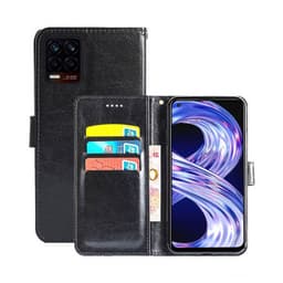 Lommebokdeksel 3-kort Realme 8 Pro  - Svart