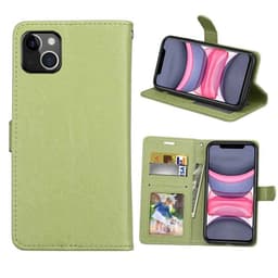 Lompakkokotelo 3-kortti Apple iPhone 13  - vihreä