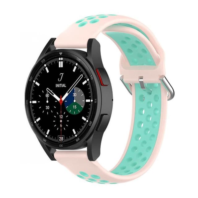 EBN Sport Armband Samsung Galaxy Watch 4 Classic 42mm - Lyserød/mint