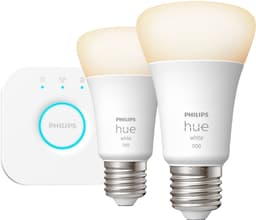 Philips Hue W 9,5W A60 E27 startpakke