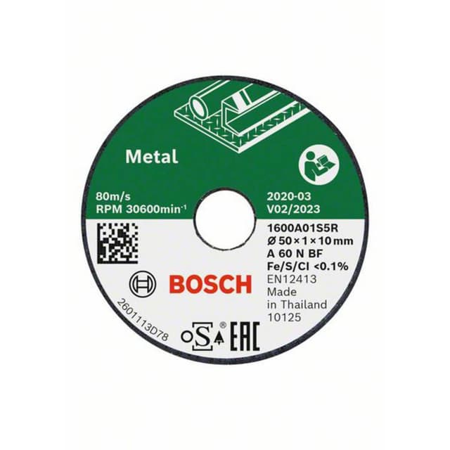 Separationspår rakt 50 mm 10 mm Bosch Accessories Bosch