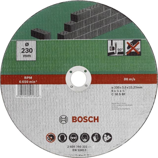 Bosch Accessories C 30 S BF 2609256331 Skæreskive lige