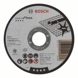Separationspår rakt 115 mm 22.23 mm Bosch Accessories